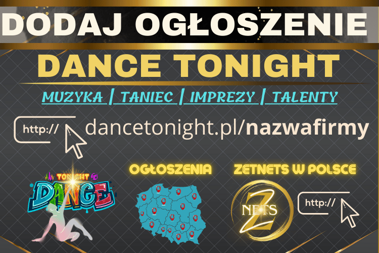 dodaj ogłoszenia na stronie dancetonight.pl